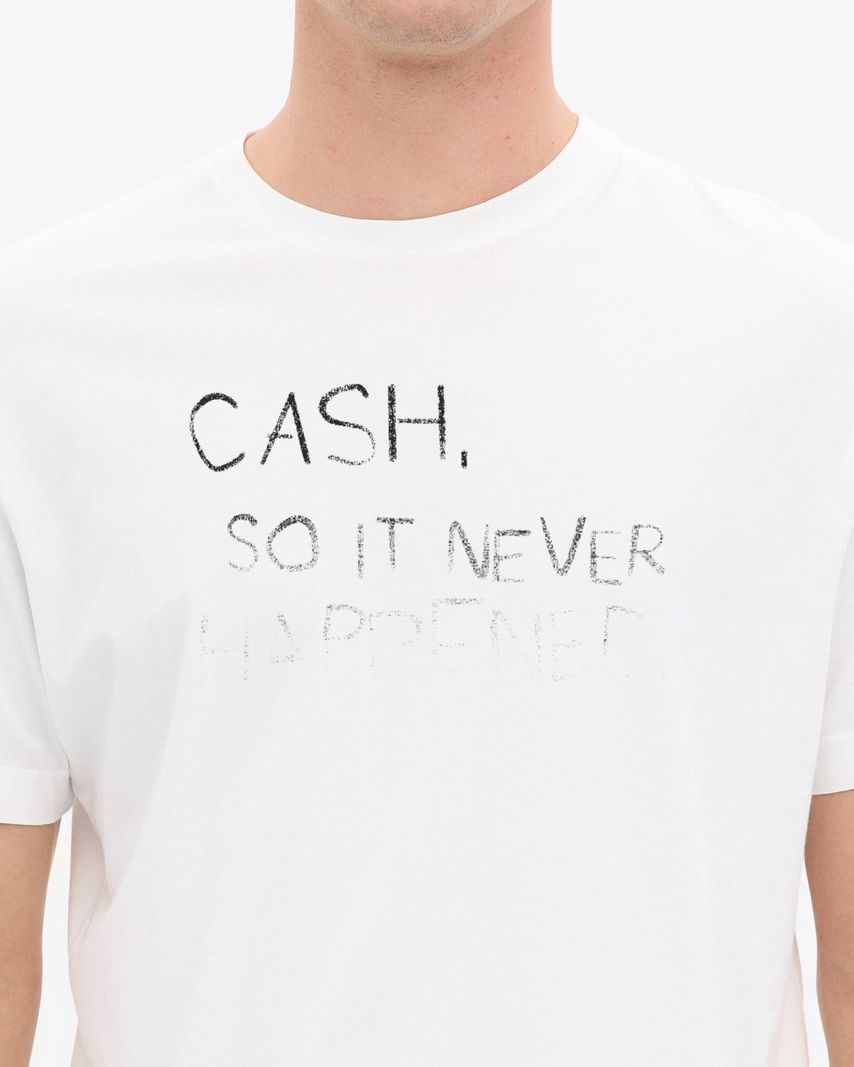 Cash, so it never happened., close