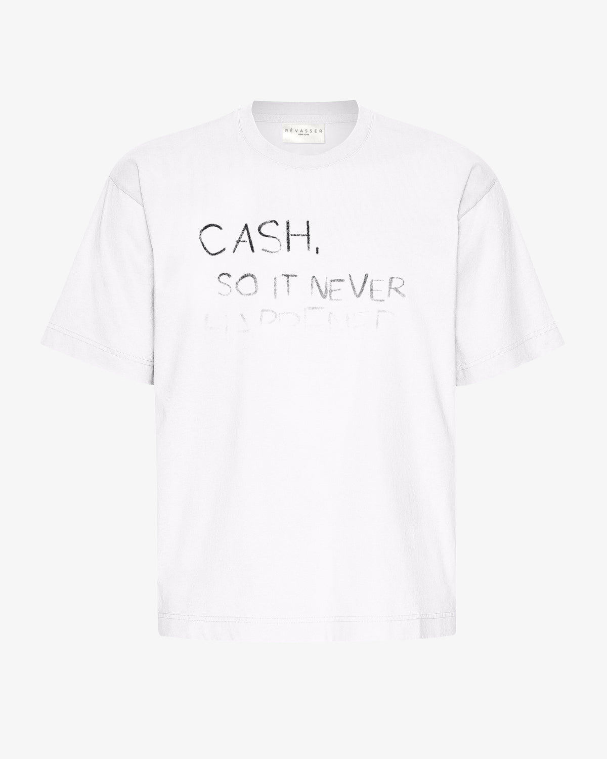 Cash, so it never happened., flat