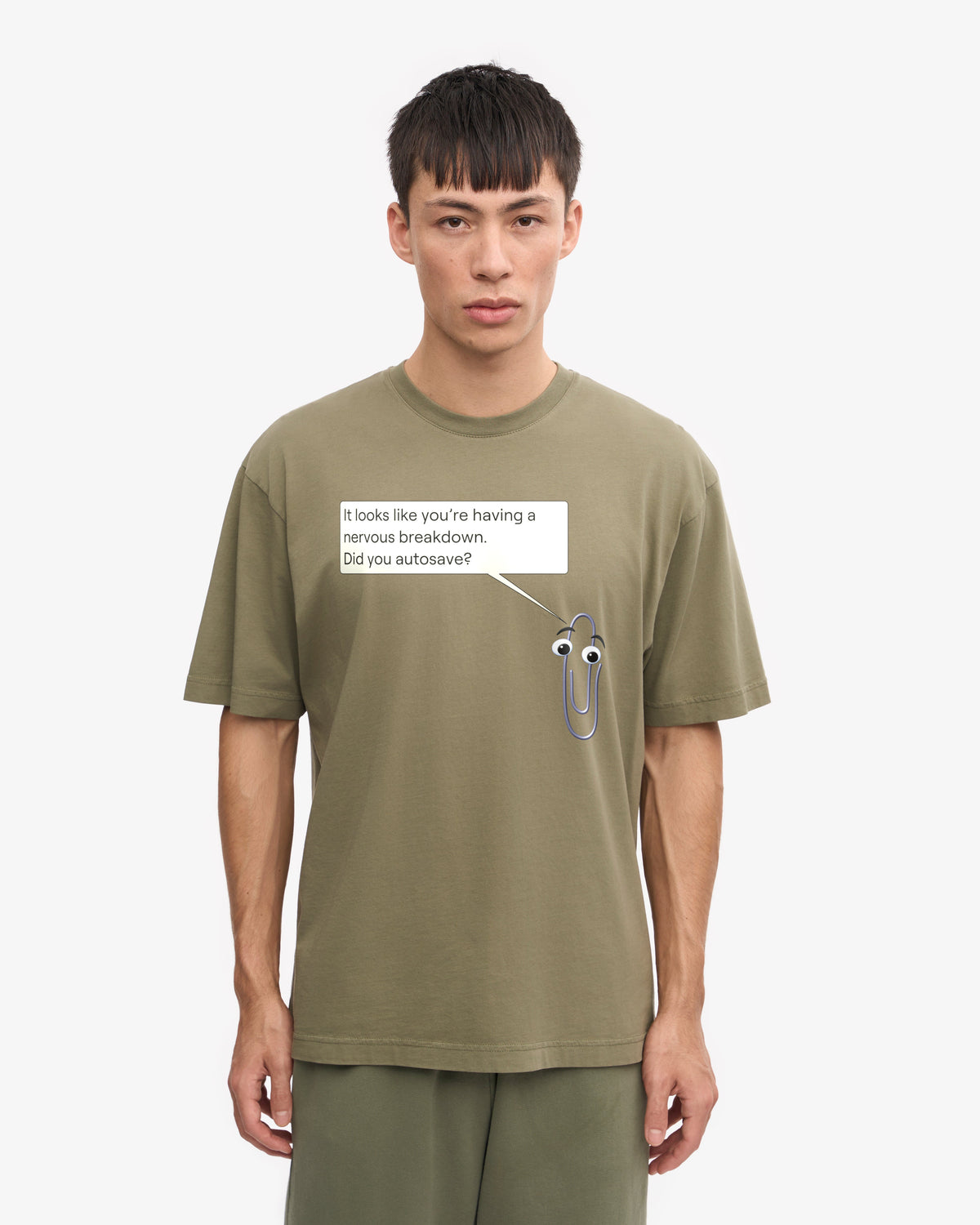 Unsaved changes, on a man, front