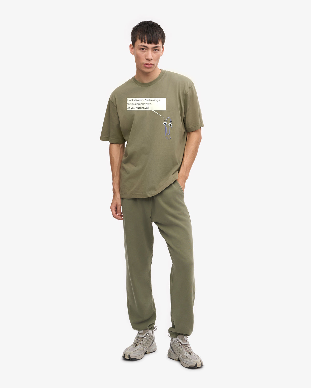Unsaved changes, on a man, full length