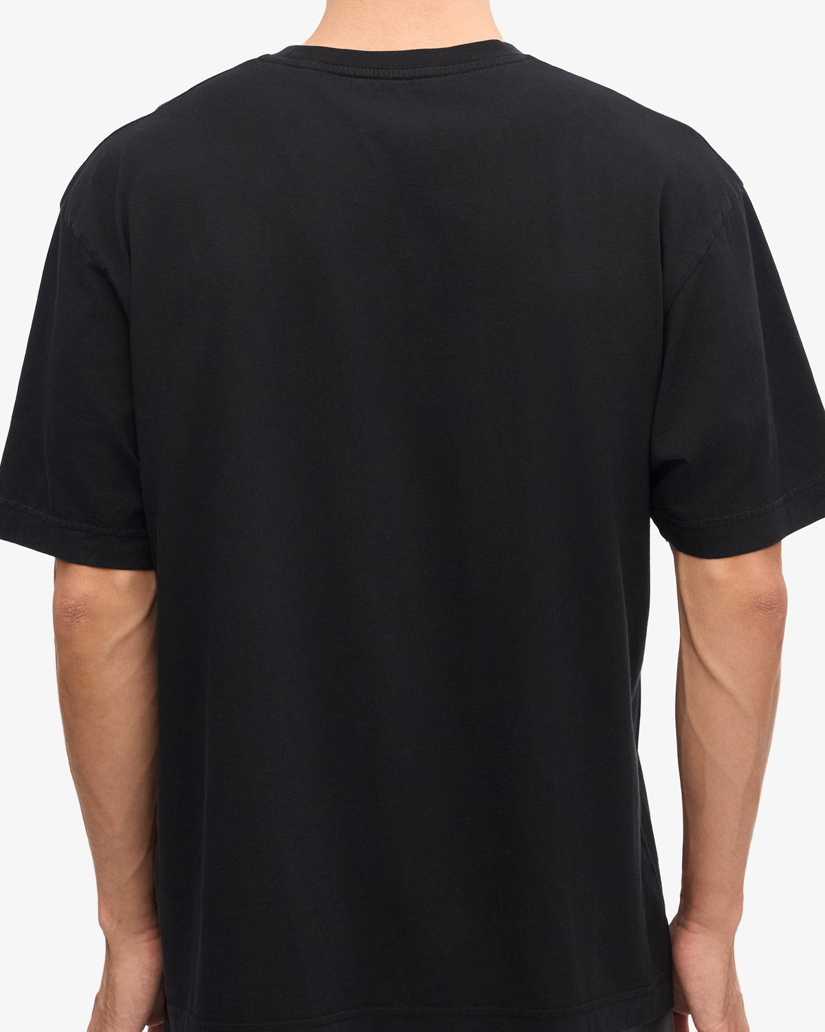 LOVE ME YOU US, worn, from the back