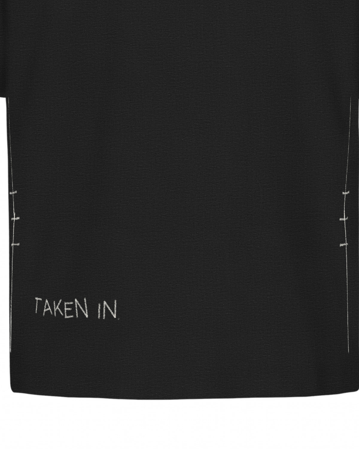 Taken in., close, on the cloth
